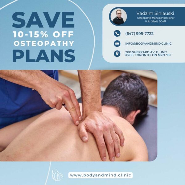Osteopathy healthcare plans
