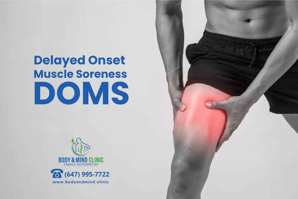 Delayed Onset Muscle Soreness DOMS Osteopathy